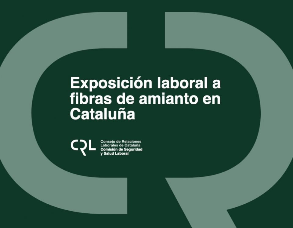 Exposición laboral a las fibras de amianto en Cataluña